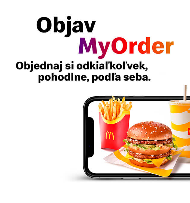 Objav MyOrder - Objednaj si odkiaľkoľvek, pohodlne, podľa seba.