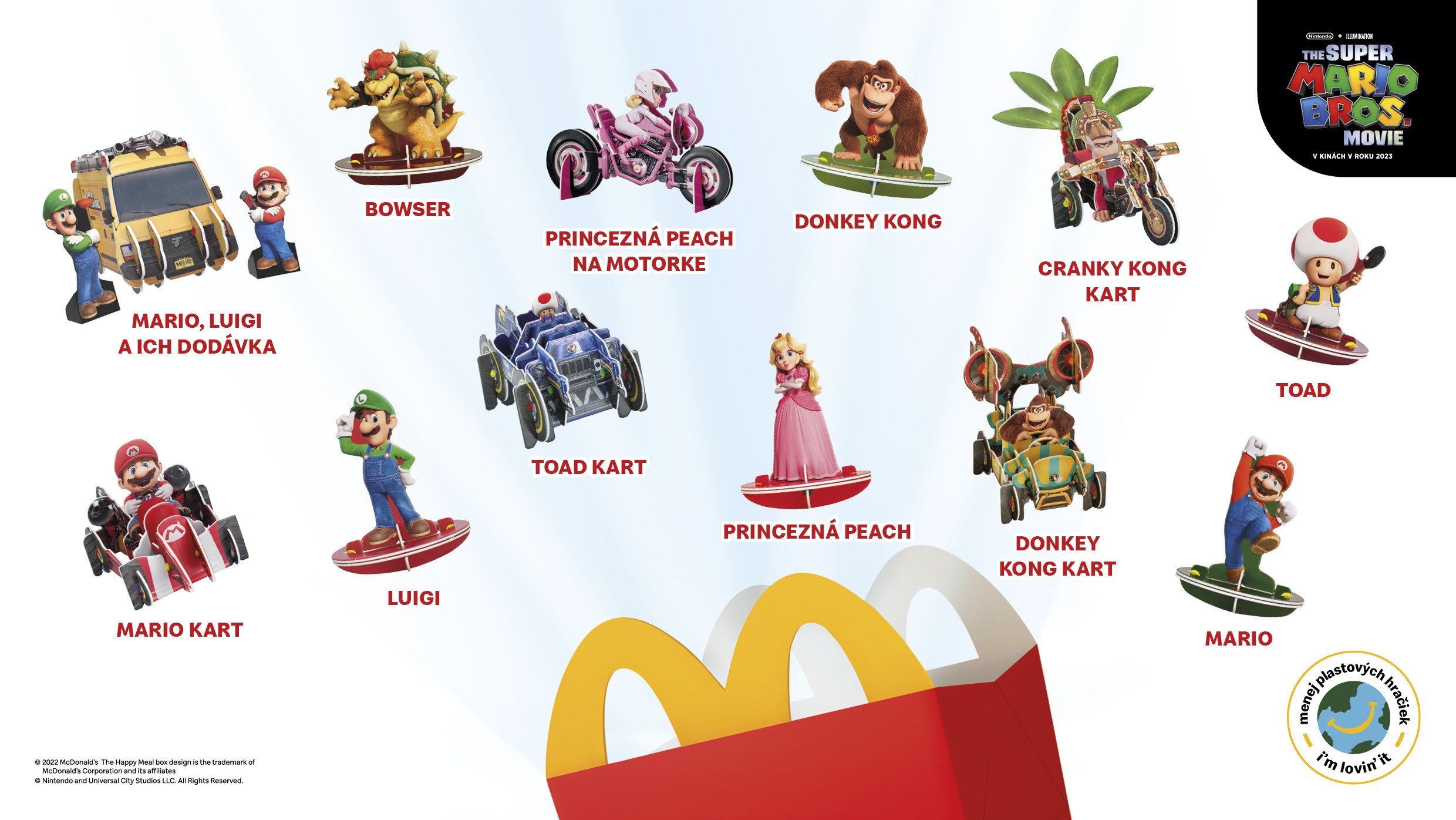 Dobrodružstvá s postavičkami hry Super Mario už čakajú!