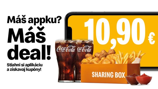 Týždenný deal na výhodný meal