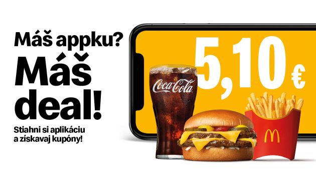 Týždenný deal na výhodný meal
