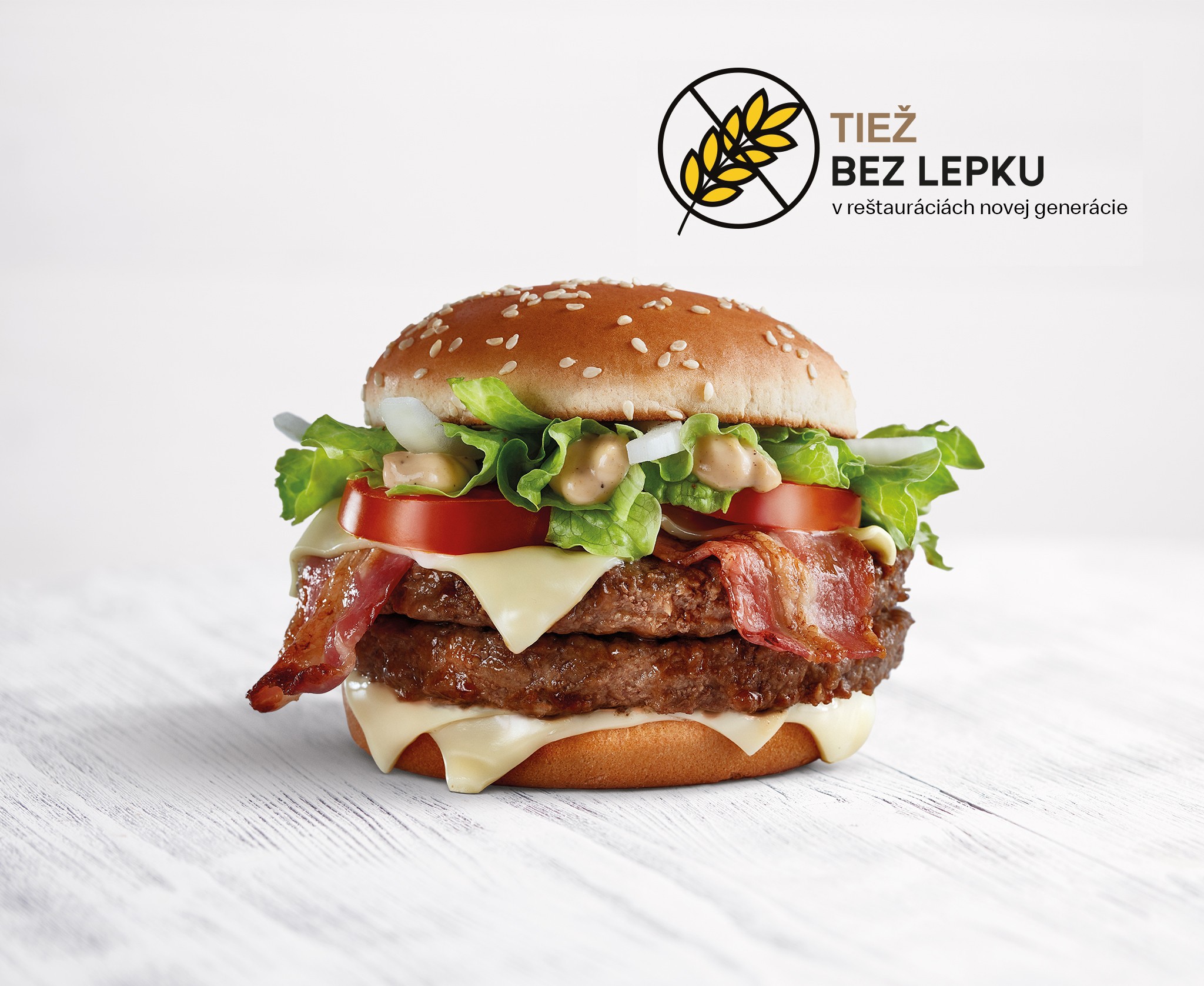 Double Big Tasty® Bacon Hovädzie burgery McDonald