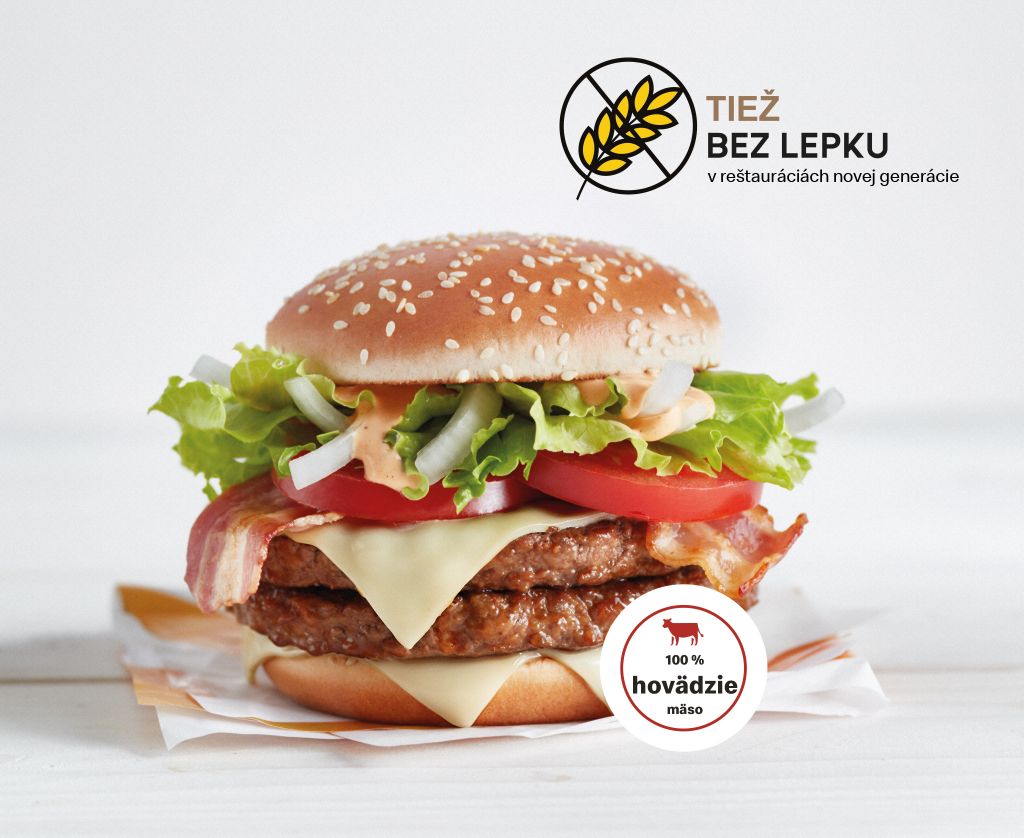 Double Big Tasty® Bacon Hovädzie burgery McDonald