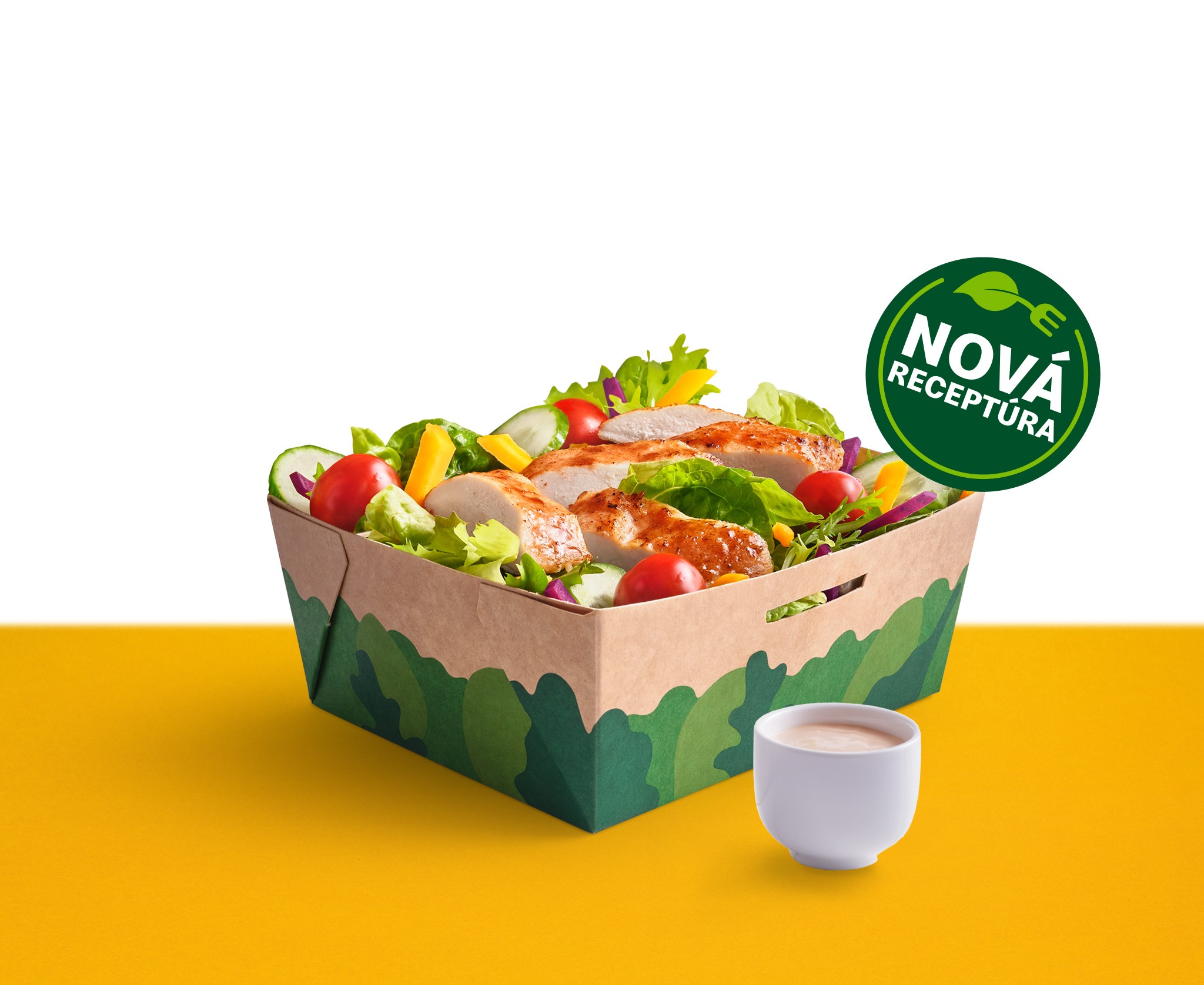 Grilled Chicken šalát