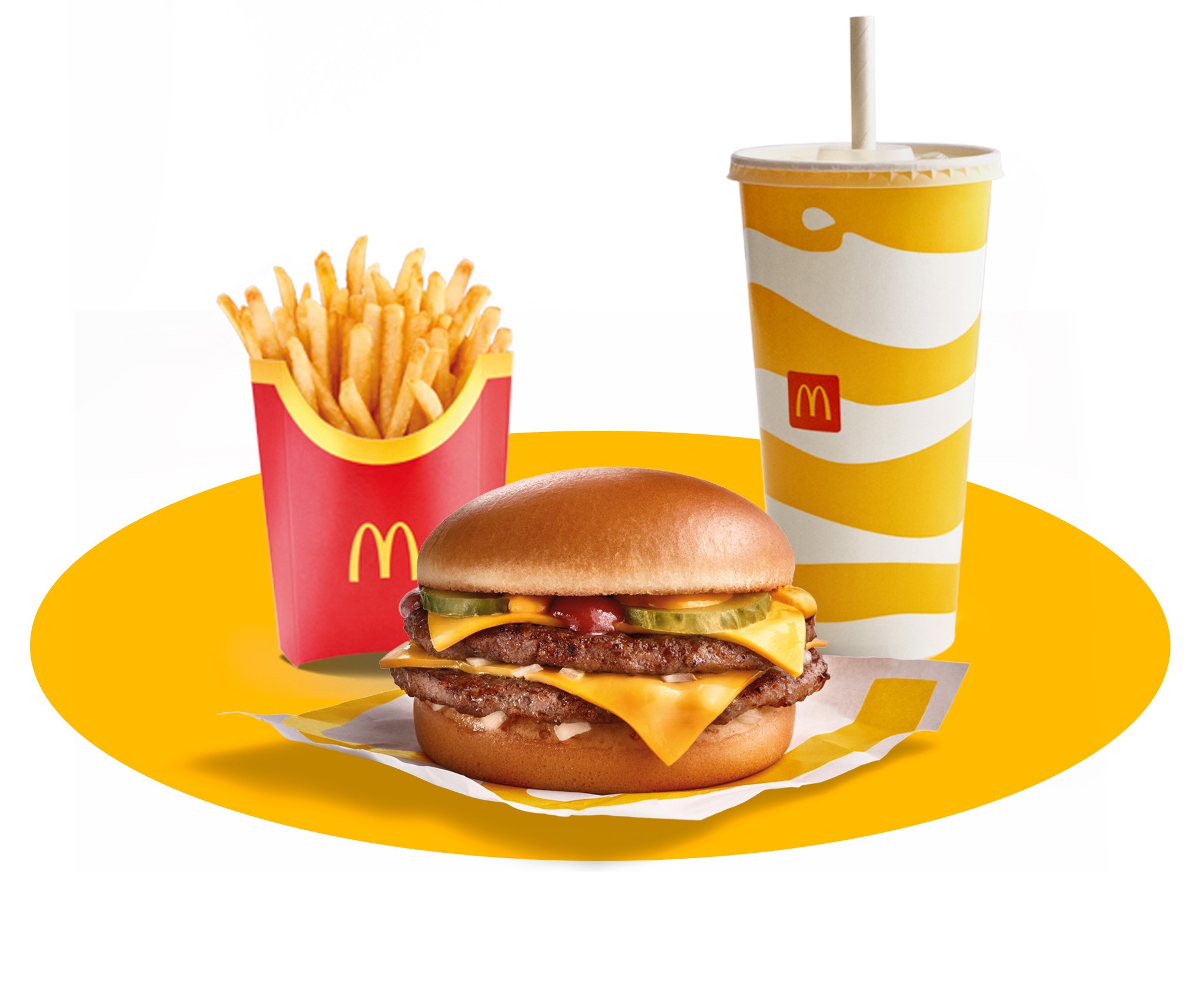 Double Cheeseburger menu