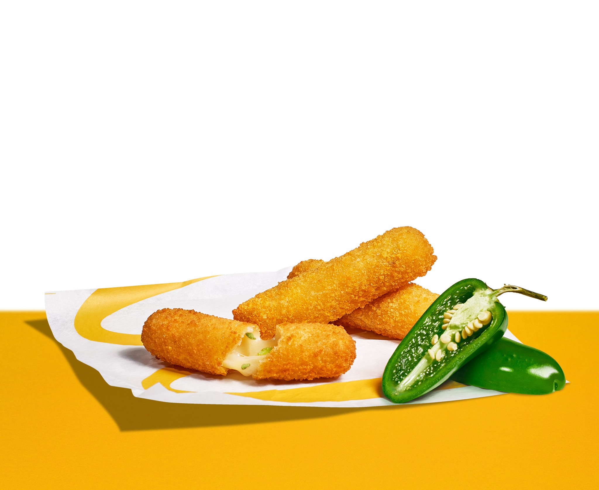Ementálové tyčinky s jalapeños