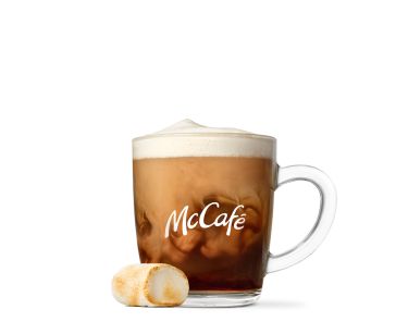 Latte s príchuťou opečených marshmallow
