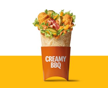 Creamy BBQ Chicken McWrap