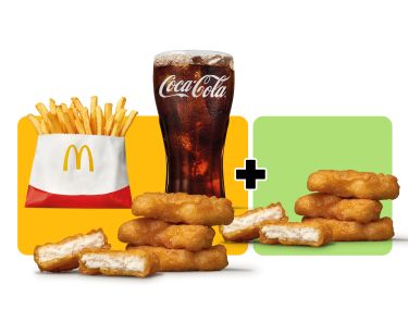 Chicken McNuggets NicePrice Quattro Combo