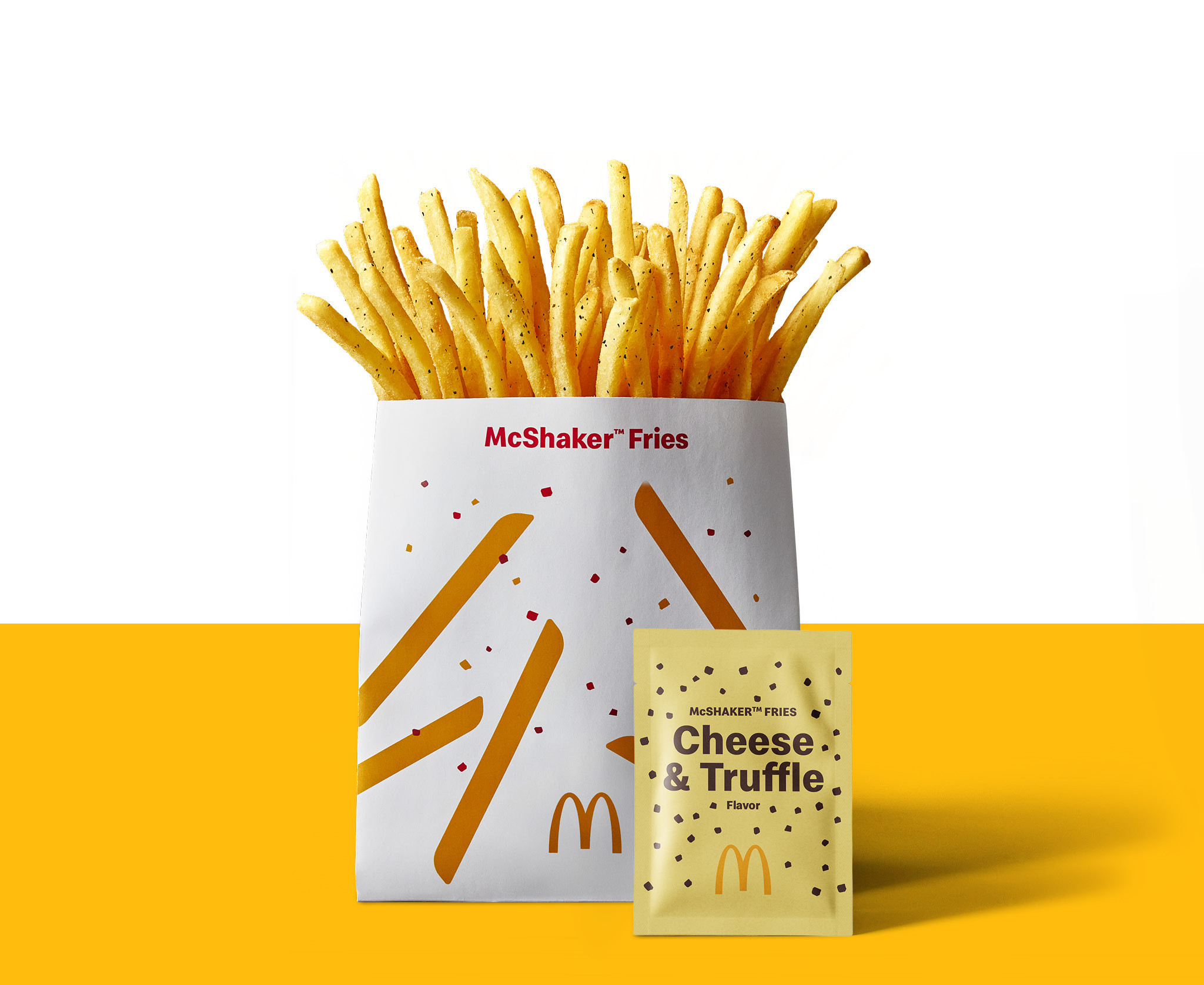 McShaker Fries príchuť syr a hľuzovka