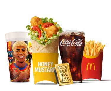FIFA World Cup Meal Honey Mustard Chicken McWrap