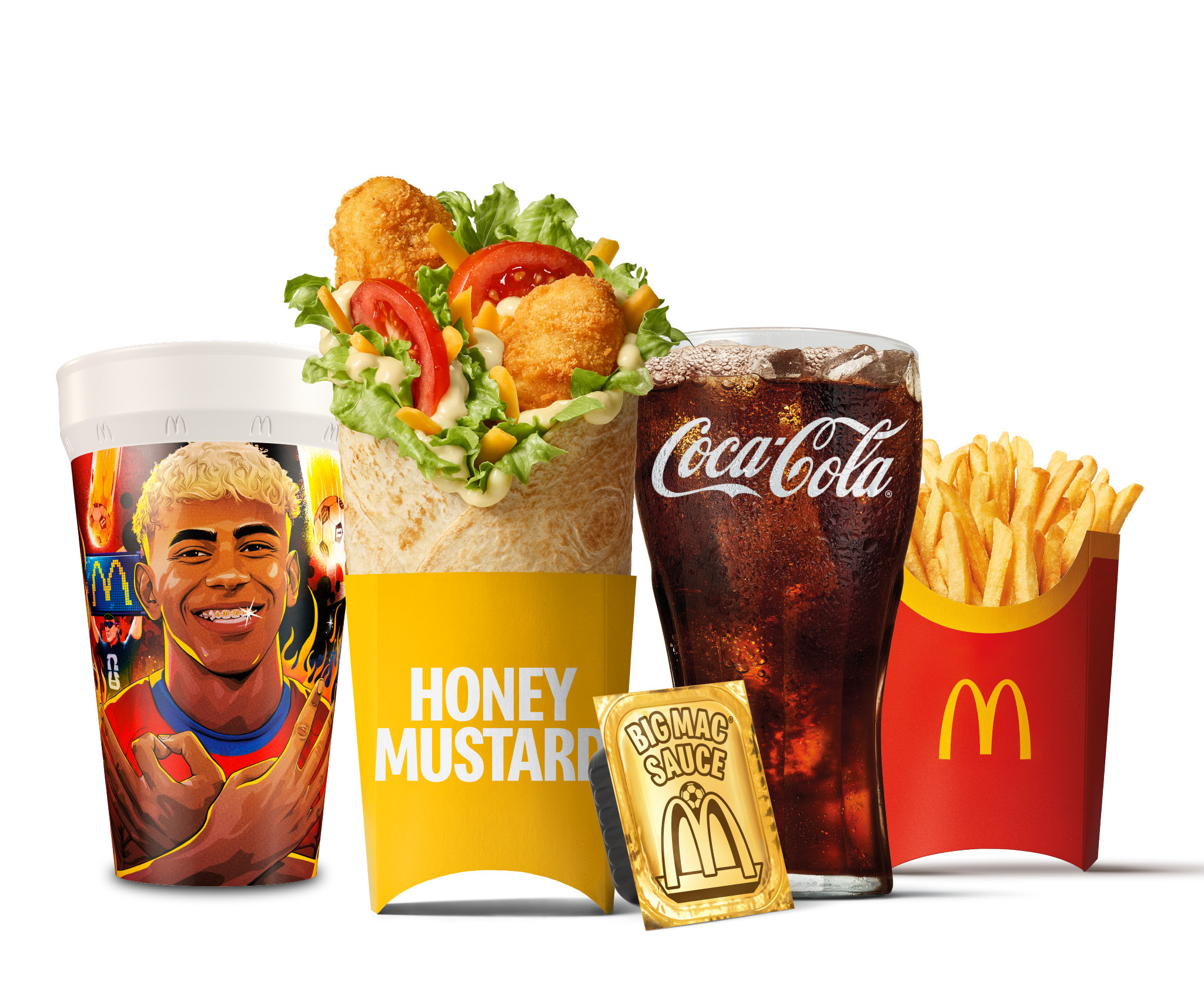 FIFA World Cup Meal Honey Mustard Chicken McWrap